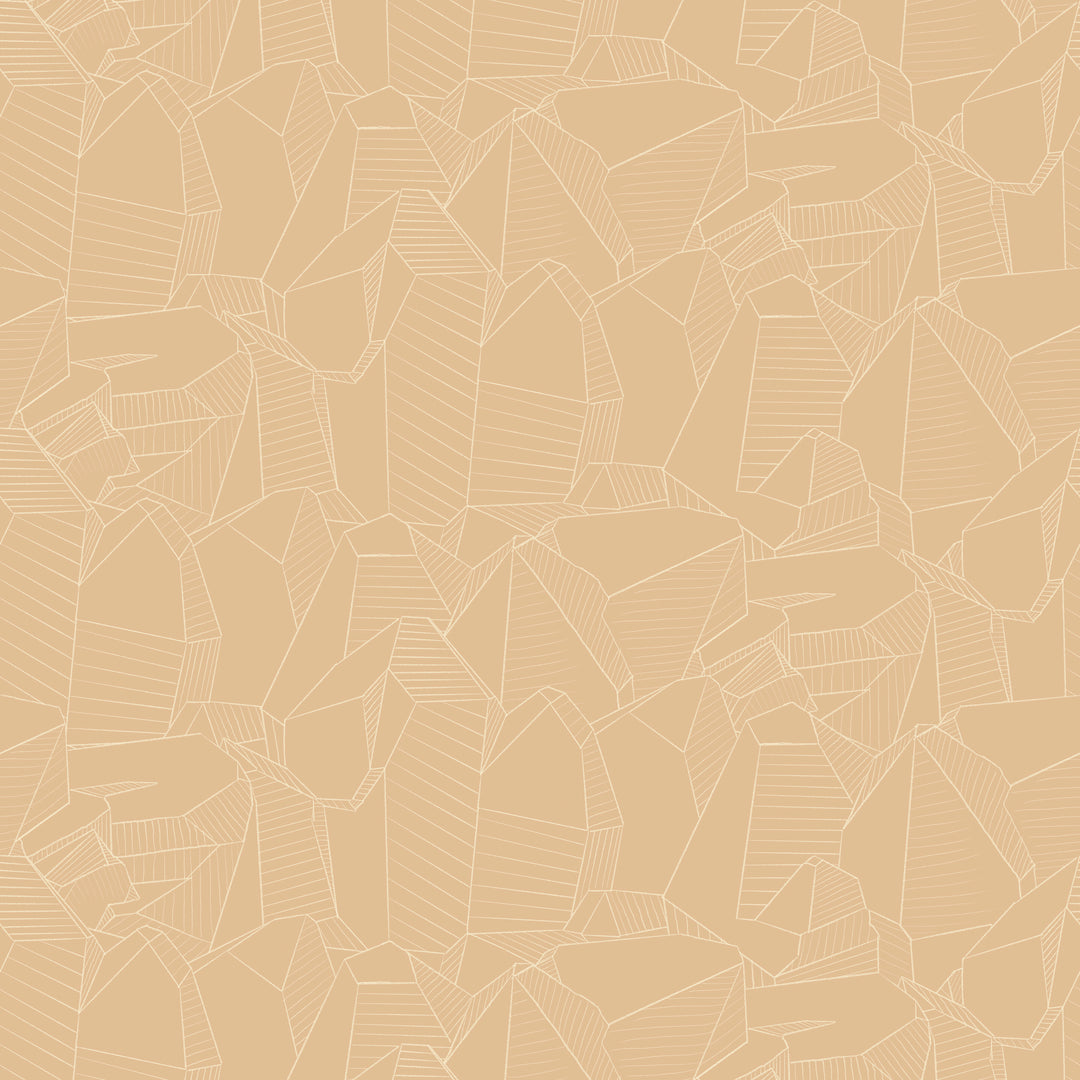 Facets - Earthen <br> Wallpaper