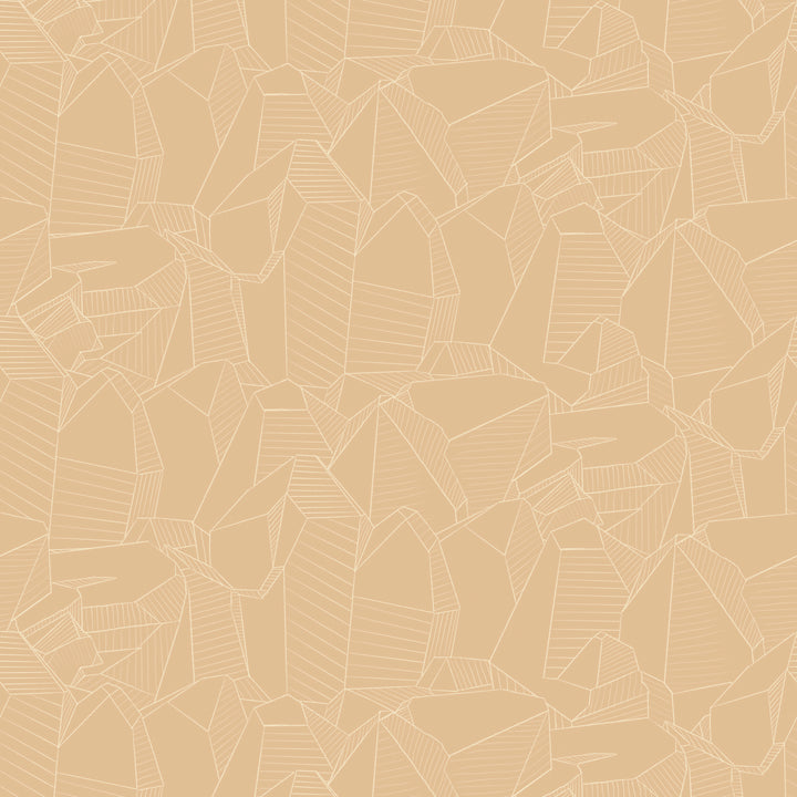 Facets - Earthen <br> Wallpaper