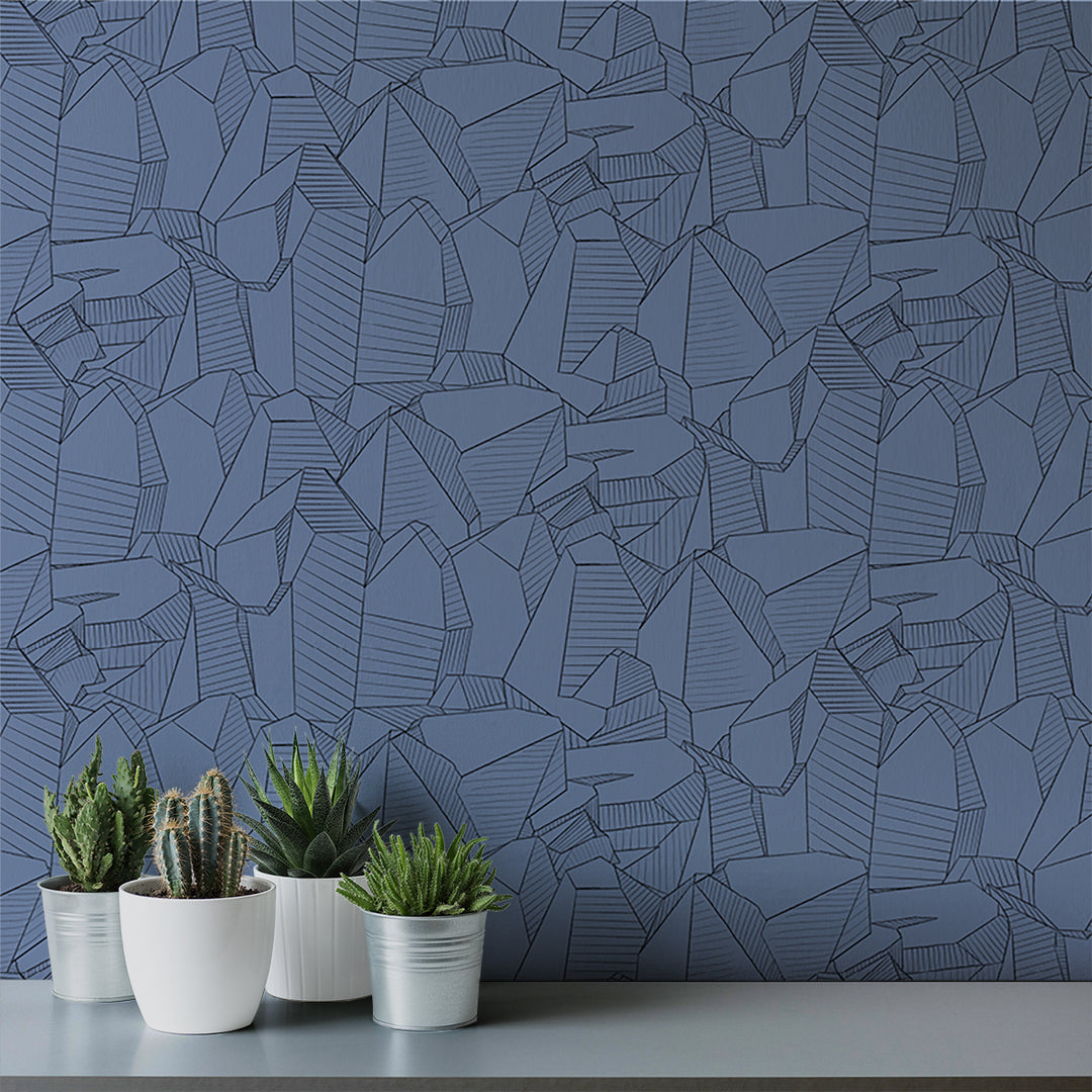 Facets - Crystal <br> Wallpaper