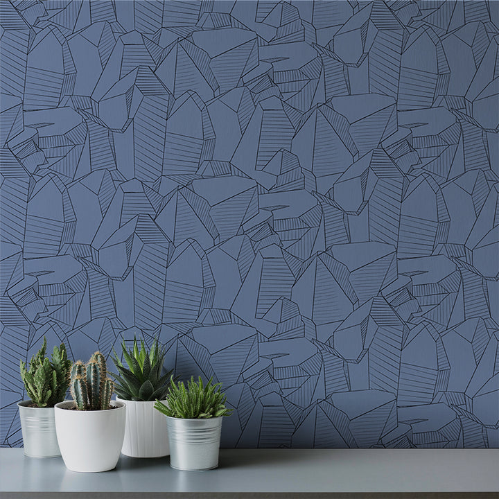 Facets - Crystal <br> Wallpaper