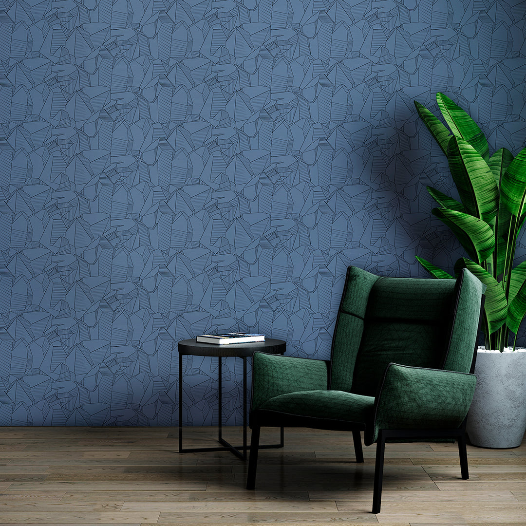 Facets - Crystal <br> Wallpaper