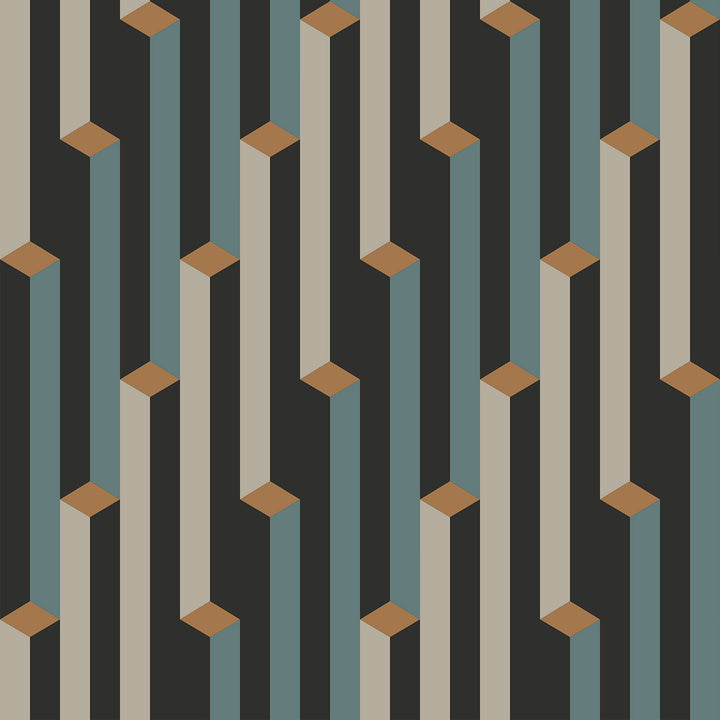 Stepped - Clayton <br> Wallpaper
