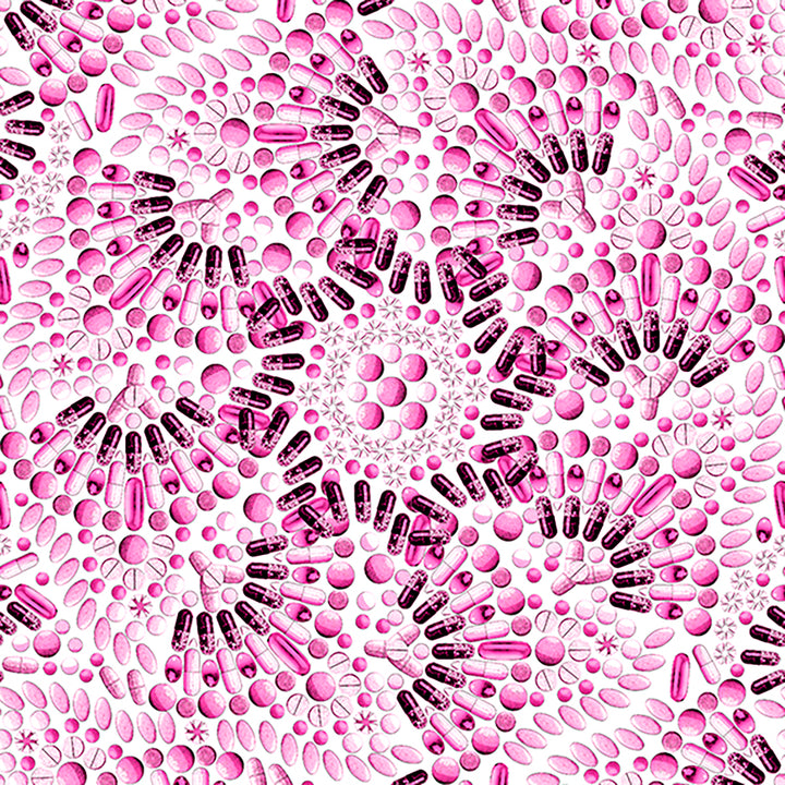 The Valley - Hot Pink <br> Wallpaper