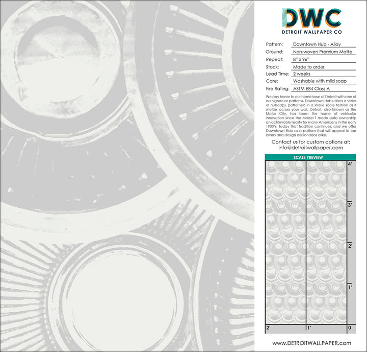 Downtown Hub - Alloy <br> Wallpaper