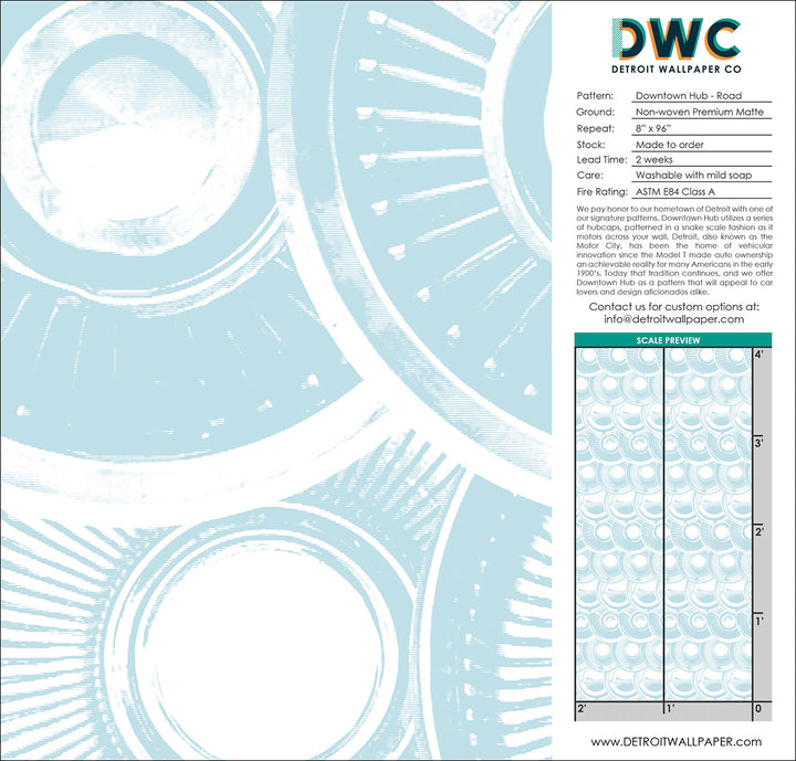 Downtown Hub - Road <br> Wallpaper