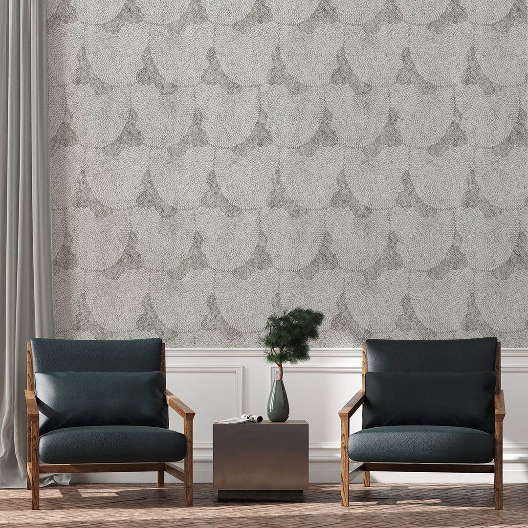 Doyle - Silky Grasscloth Wallpaper