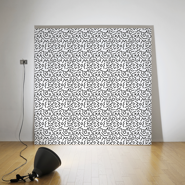 Jump - Optic - Trendy Custom Wallpaper | Contemporary Wallpaper Designs | The Detroit Wallpaper Co.