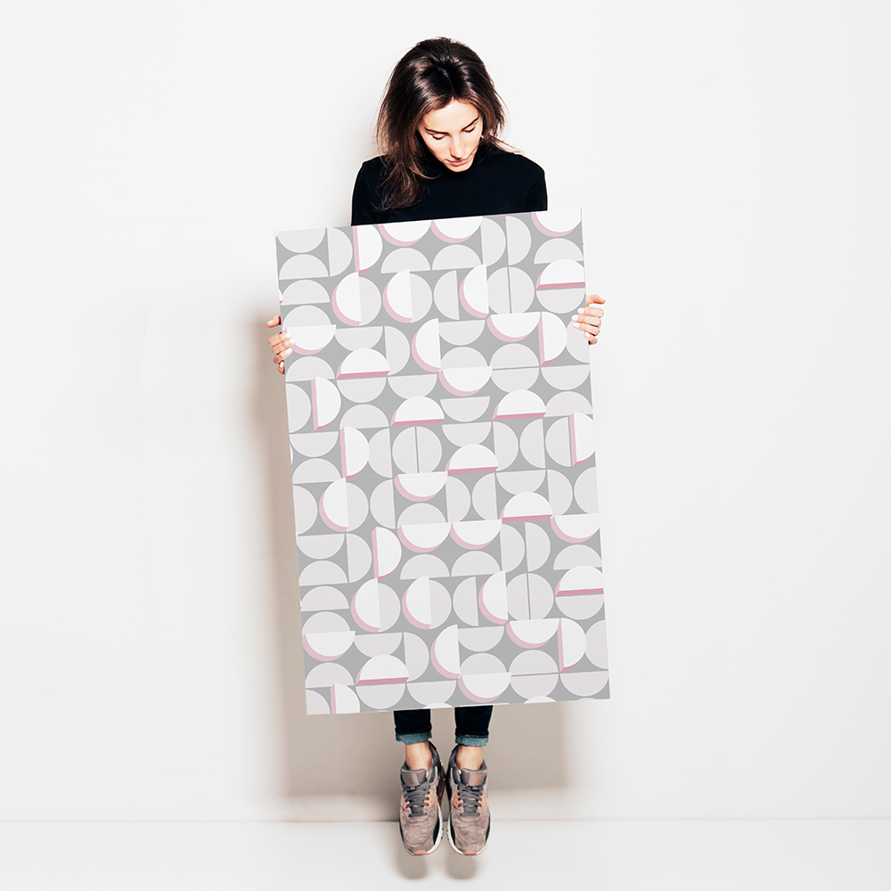Half Moon - Equinox - Trendy Custom Wallpaper | Contemporary Wallpaper Designs | The Detroit Wallpaper Co.