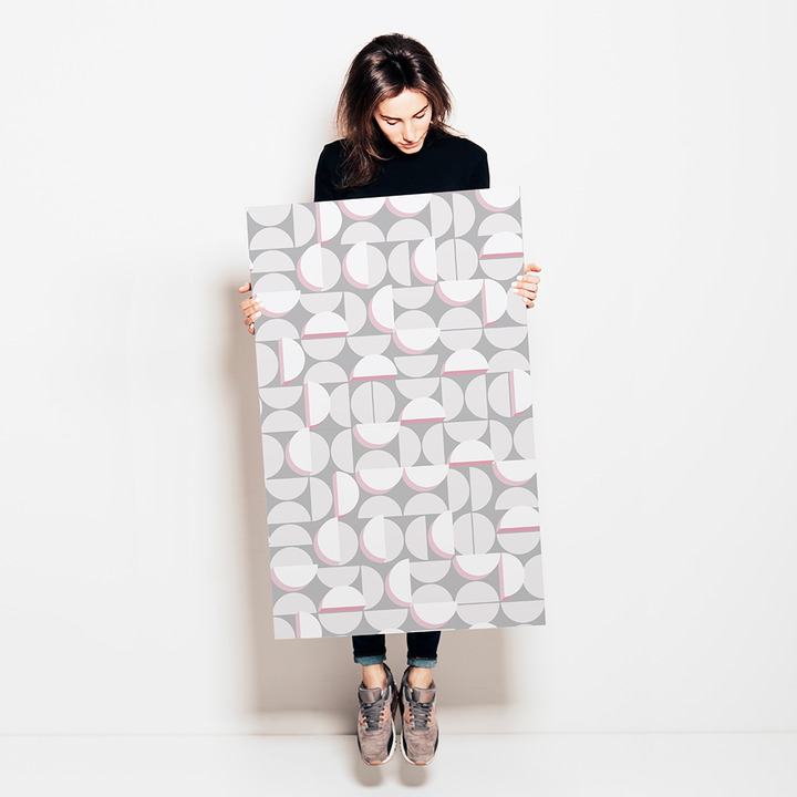 Half Moon - Equinox - Trendy Custom Wallpaper | Contemporary Wallpaper Designs | The Detroit Wallpaper Co.