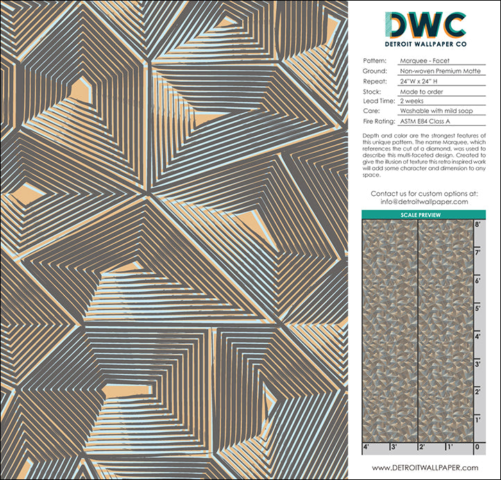 Marquee - Facet <br> Wallpaper