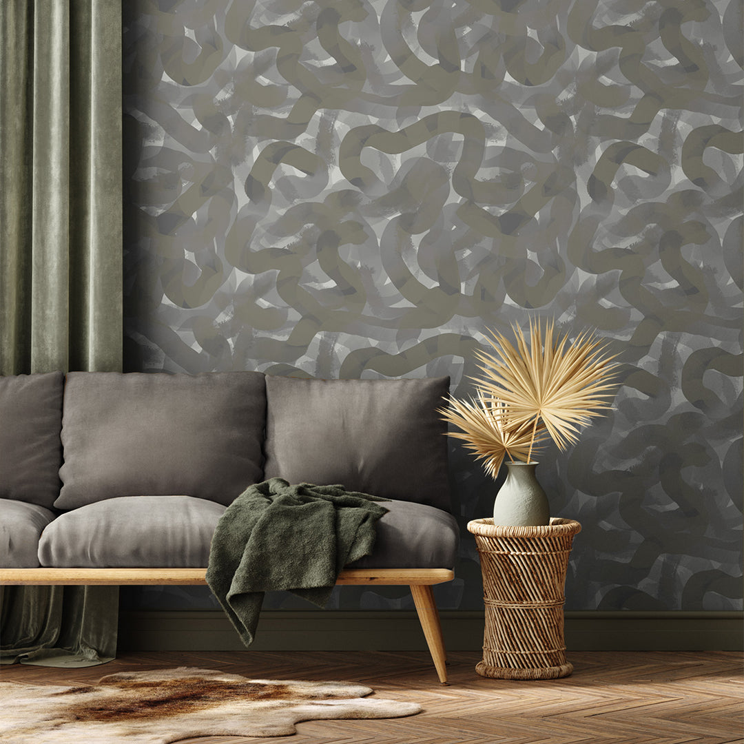 Meander - Tunnel <br> Grasscloth
