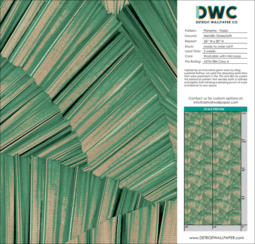 Panama - Tropic <br> Grasscloth