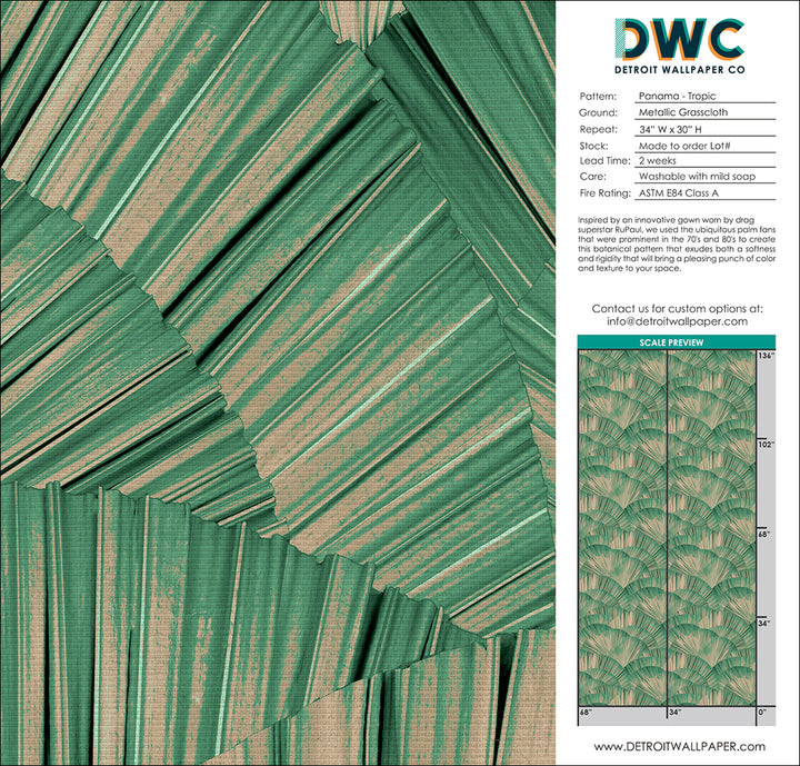 Panama - Tropic <br> Grasscloth