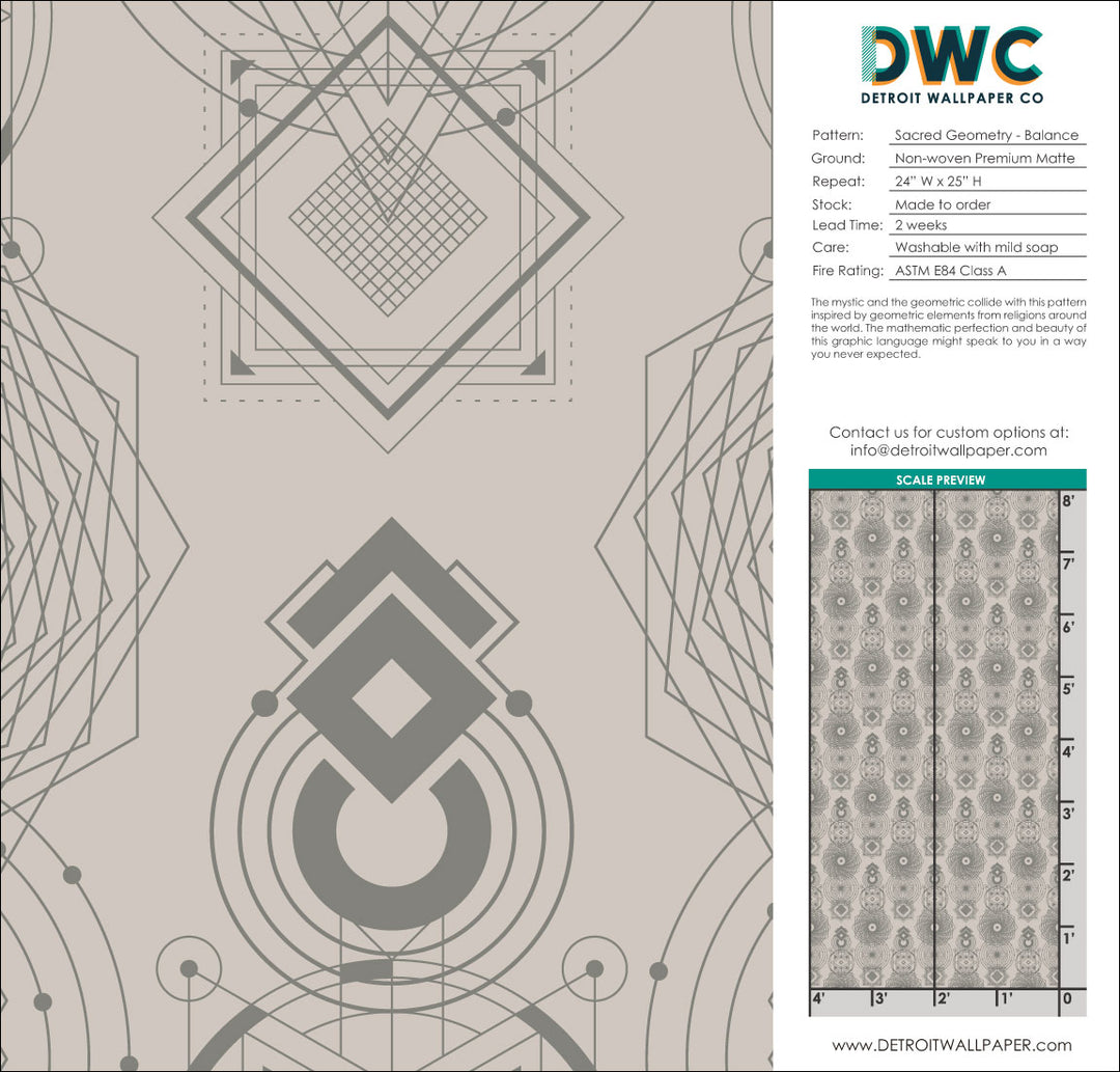 Sacred Geometry - Balance <br> Wallpaper