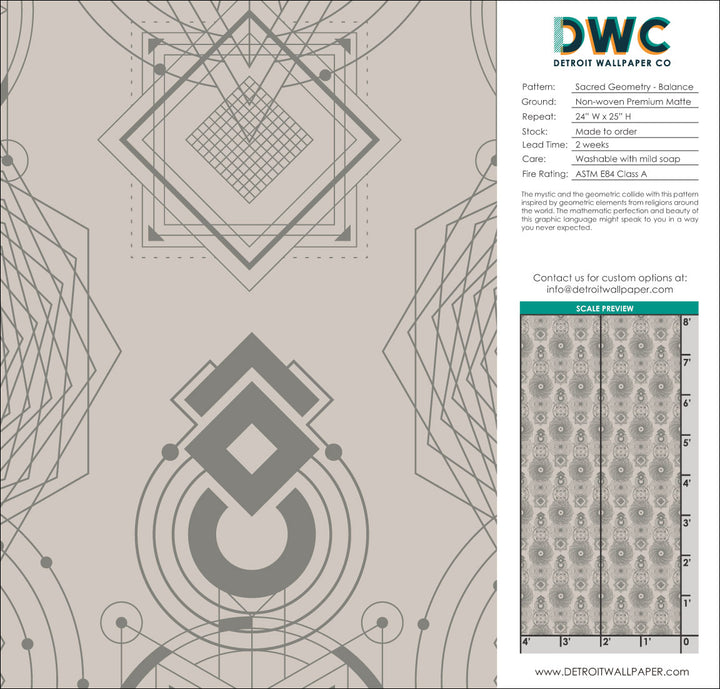 Sacred Geometry - Balance <br> Wallpaper