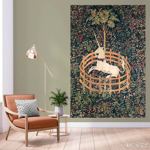 Unicorn in deals captivity print