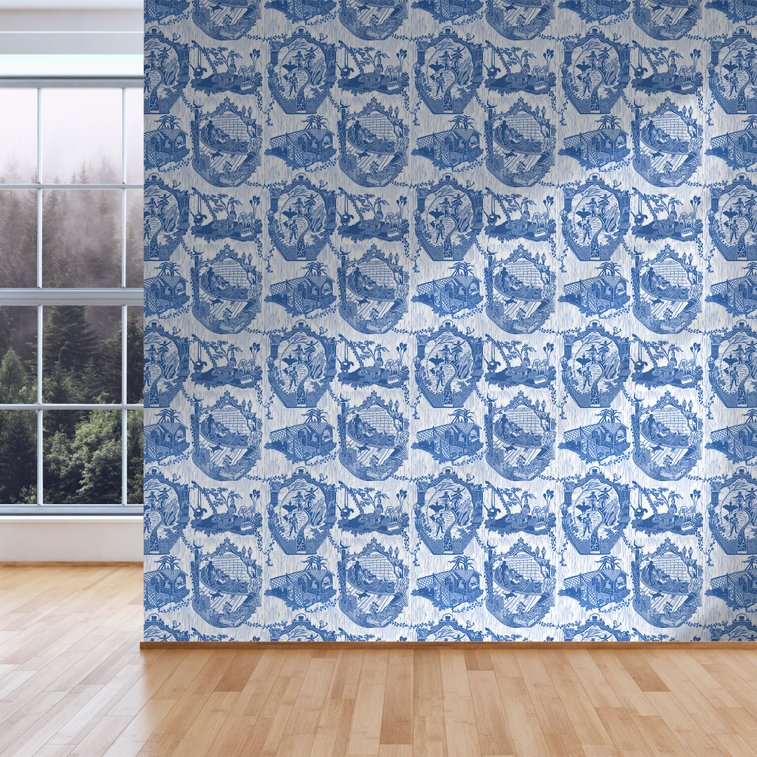 Urban Toile - Delft <br> Wallpaper