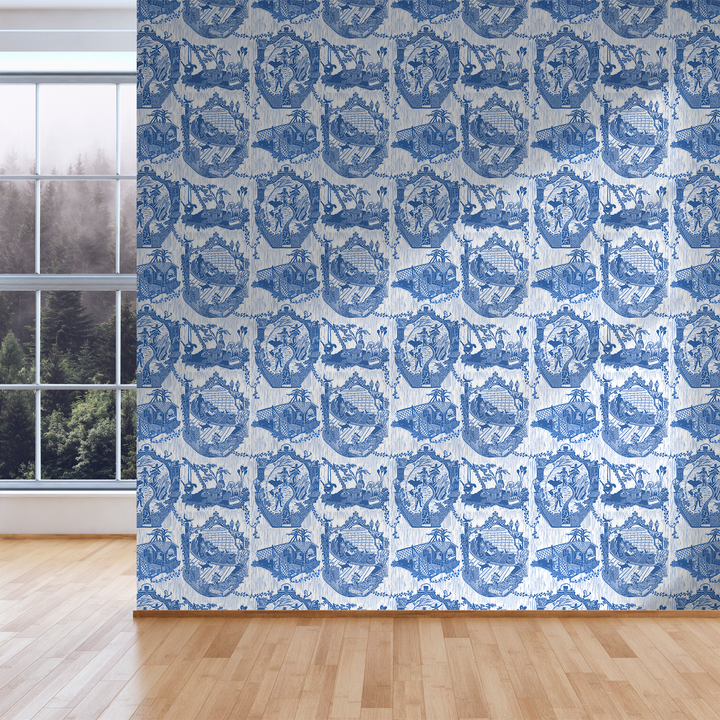Urban Toile - Delft <br> Wallpaper