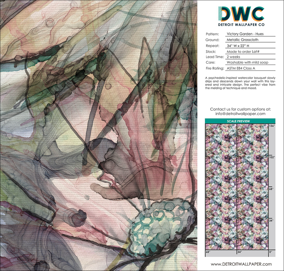 Victory Garden - Hues <br> Grasscloth