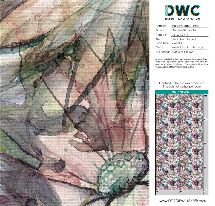 Victory Garden - Hues <br> Grasscloth