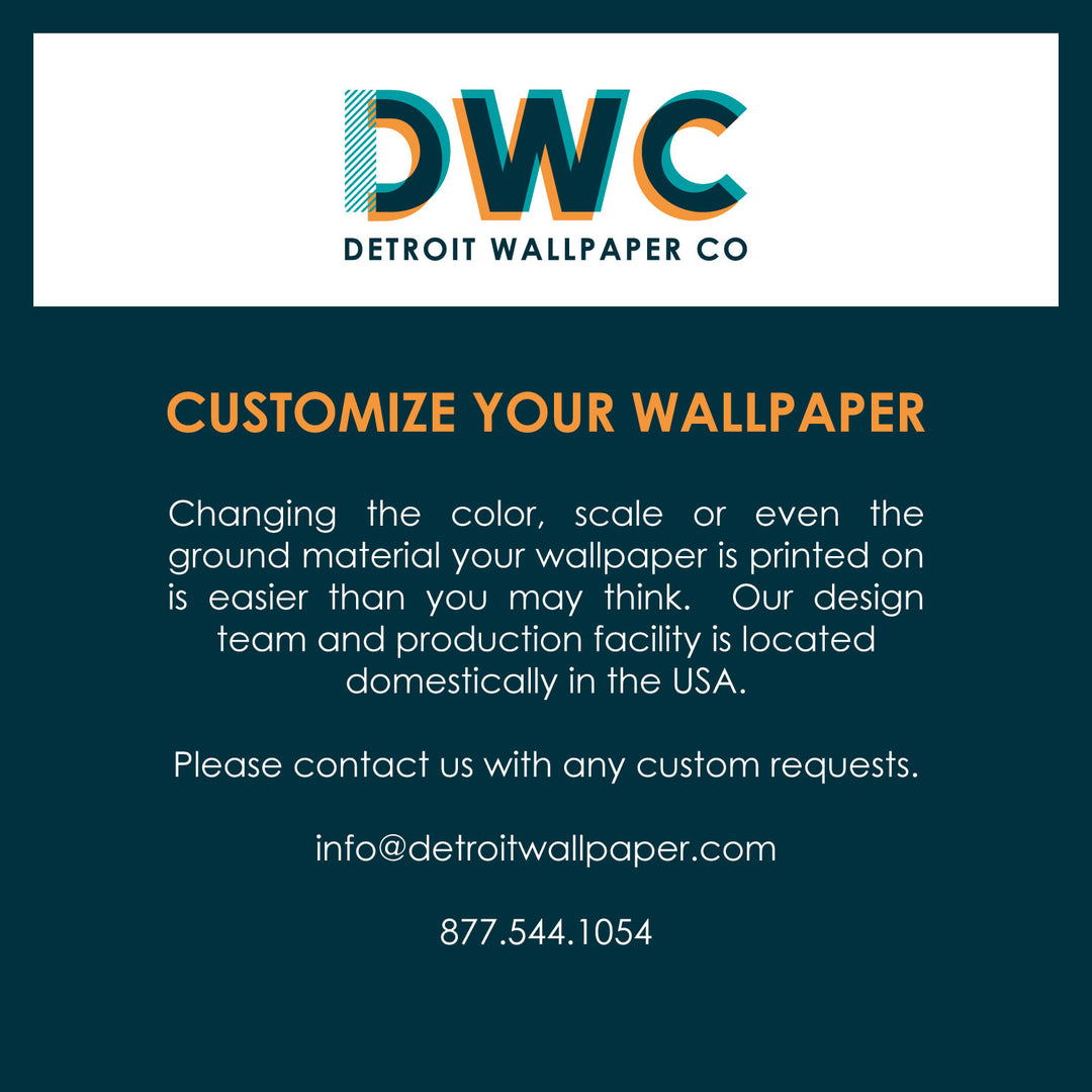 Trellis - Fresh - The Detroit Wallpaper Co.