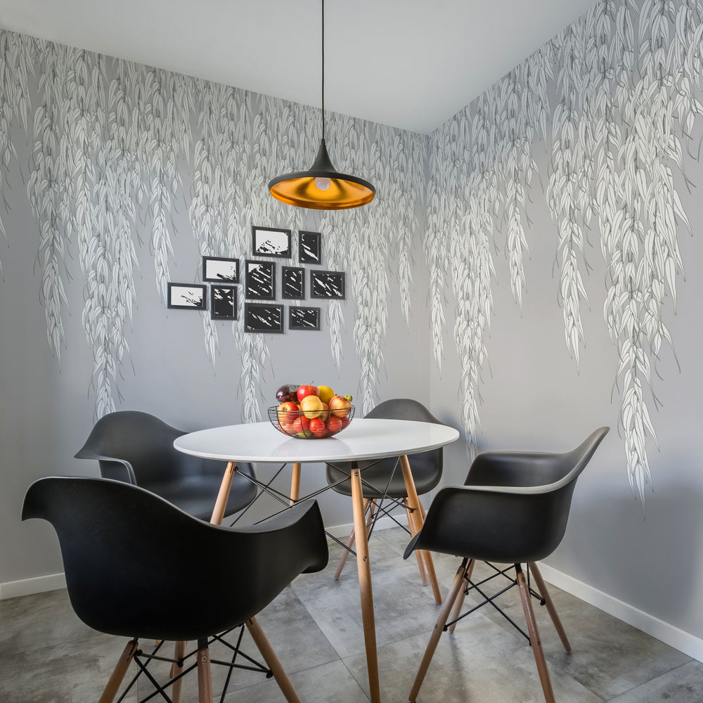 Willow - Frost - The Detroit Wallpaper Co.