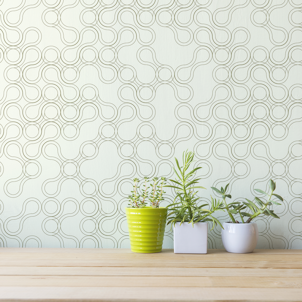 Amoeba - Divide - Trendy Custom Wallpaper | Contemporary Wallpaper Designs | The Detroit Wallpaper Co.