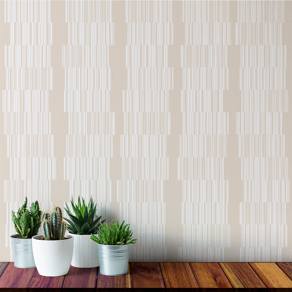 Barcode - Presale - Trendy Custom Wallpaper | Contemporary Wallpaper Designs | The Detroit Wallpaper Co.