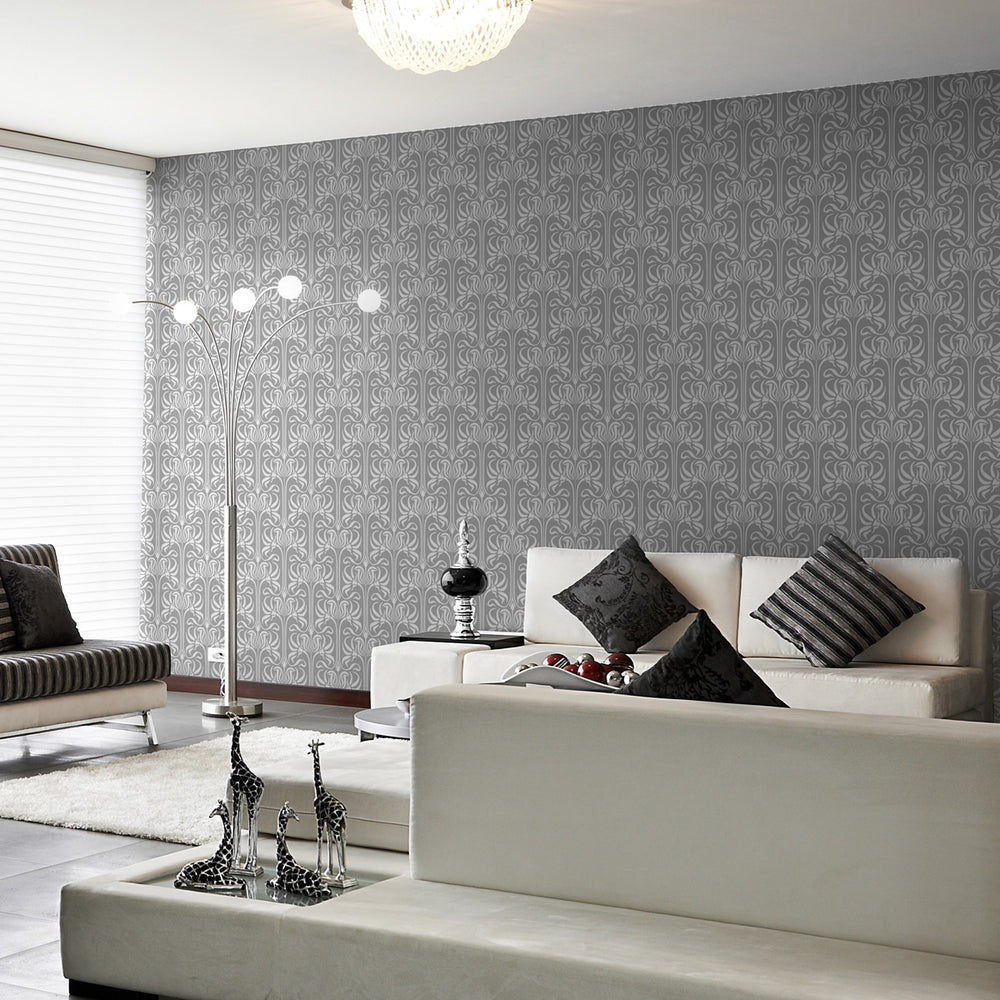 Bloom - Airstream - Trendy Custom Wallpaper | Contemporary Wallpaper Designs | The Detroit Wallpaper Co.