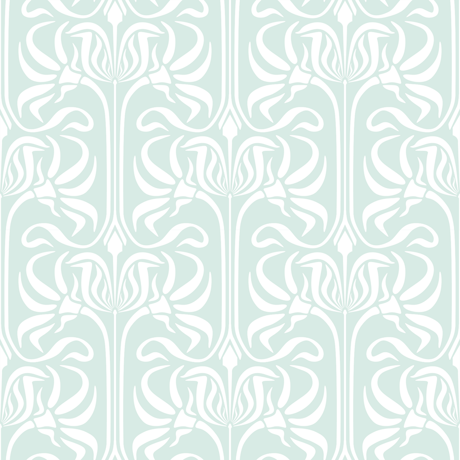 Bloom - Steinbeck - Trendy Custom Wallpaper | Contemporary Wallpaper Designs | The Detroit Wallpaper Co.