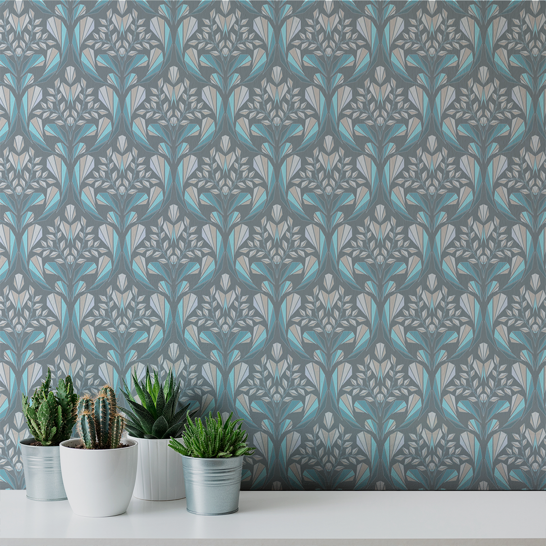 Cora - Wash - The Detroit Wallpaper Co.
