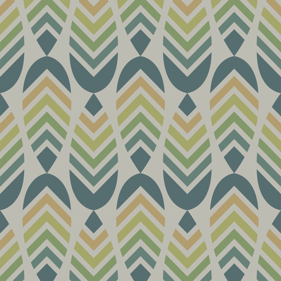 Deep V - Camp - Trendy Custom Wallpaper | Contemporary Wallpaper Designs | The Detroit Wallpaper Co.