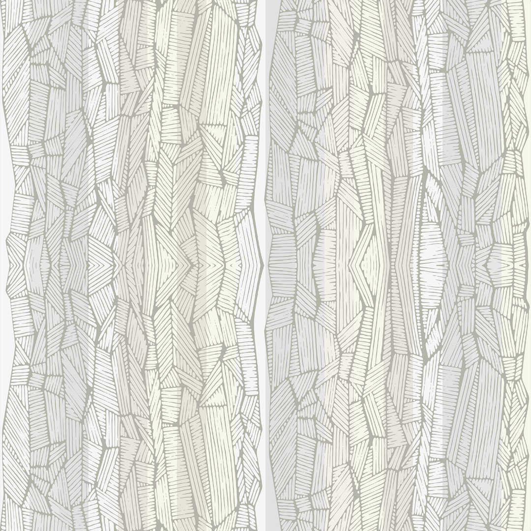 Dig Dug - Birch - Trendy Custom Wallpaper | Contemporary Wallpaper Designs | The Detroit Wallpaper Co.