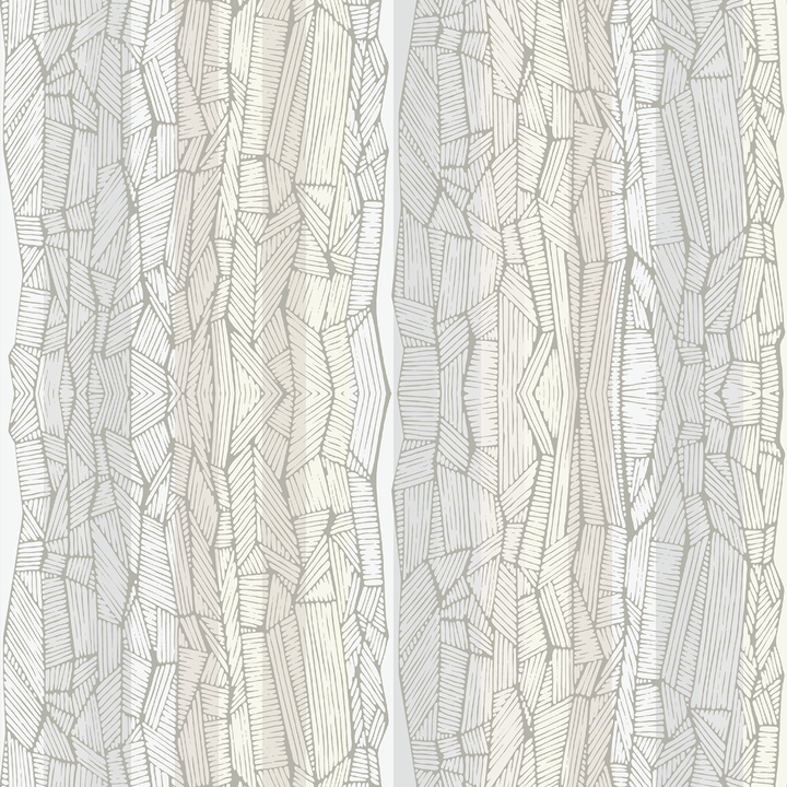 Dig Dug - Birch - Trendy Custom Wallpaper | Contemporary Wallpaper Designs | The Detroit Wallpaper Co.