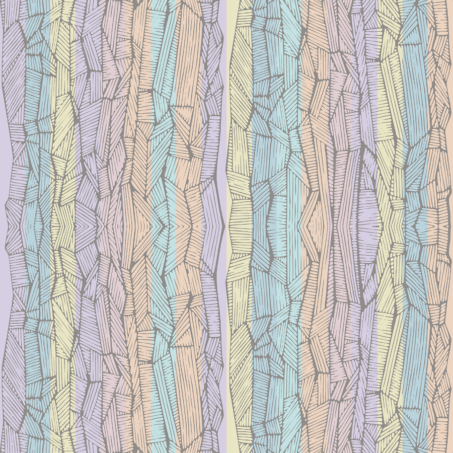 Dig Dug - Eucalyptus - Trendy Custom Wallpaper | Contemporary Wallpaper Designs | The Detroit Wallpaper Co.