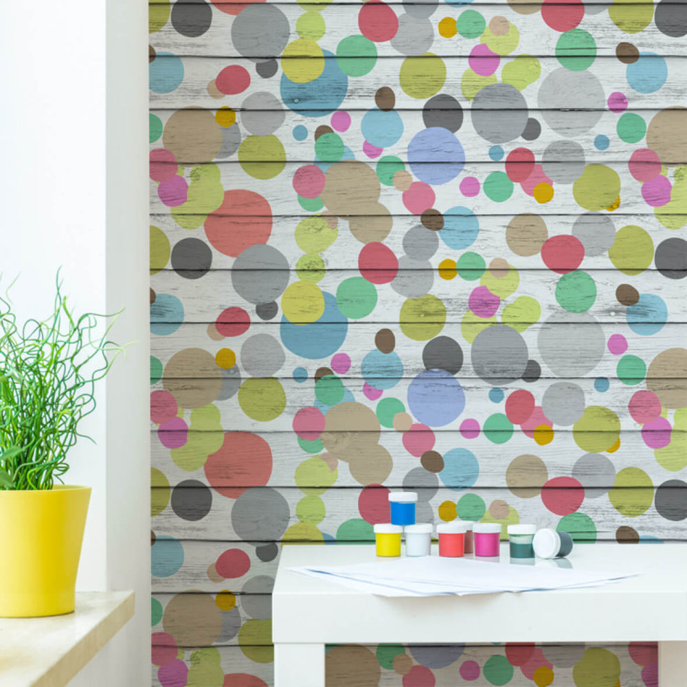 Dotty Wotty - Taffy <br> Heidelberg Project - The Detroit Wallpaper Co.