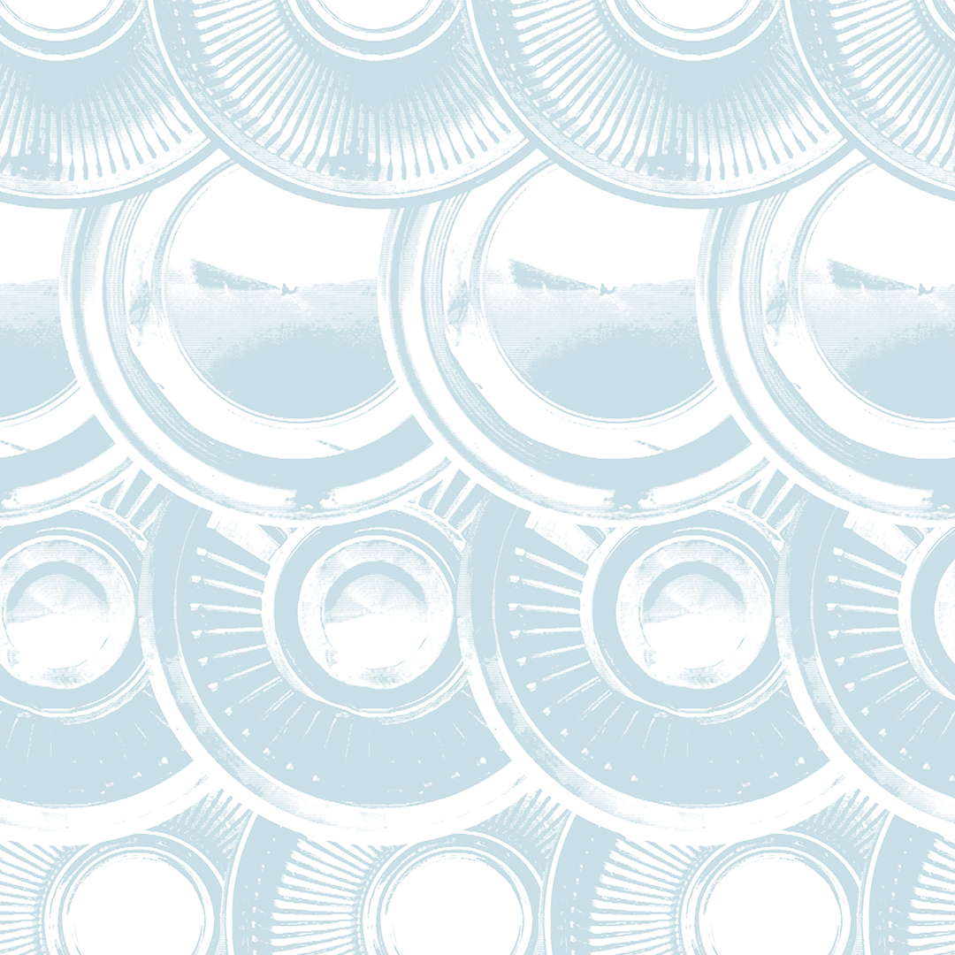 Downtown Hub - Road - Trendy Custom Wallpaper | Contemporary Wallpaper Designs | The Detroit Wallpaper Co.