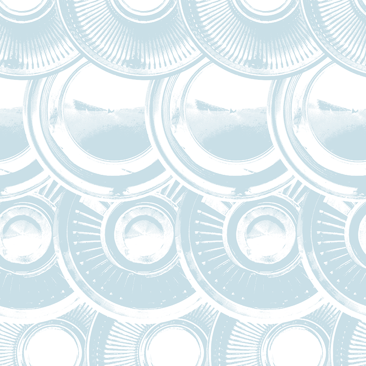 Downtown Hub - Road - Trendy Custom Wallpaper | Contemporary Wallpaper Designs | The Detroit Wallpaper Co.