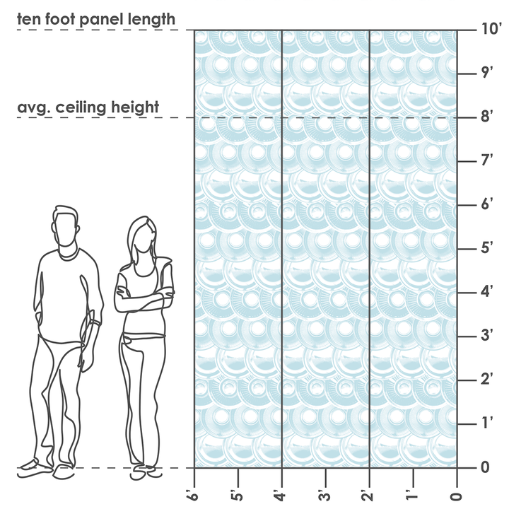 Downtown Hub - Road - Trendy Custom Wallpaper | Contemporary Wallpaper Designs | The Detroit Wallpaper Co.