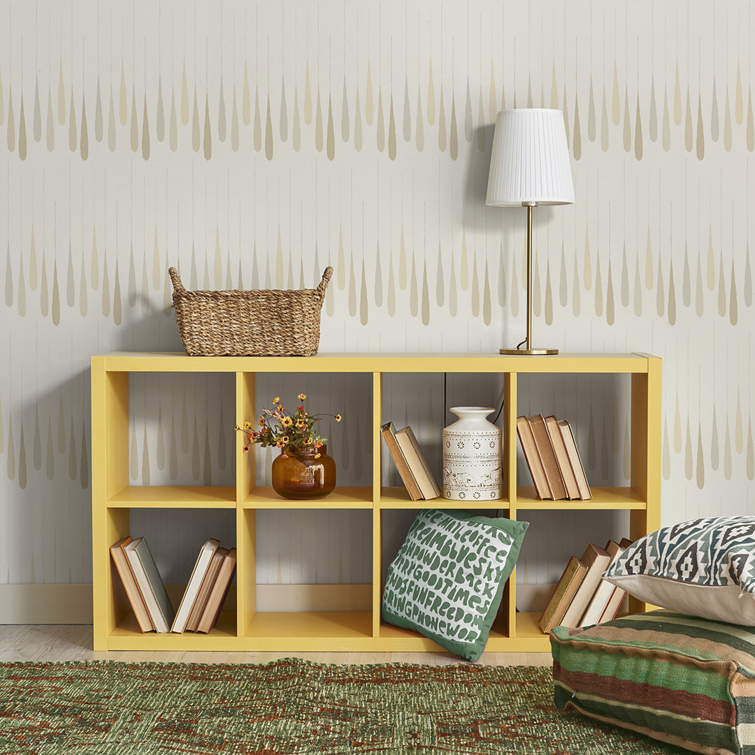 Drip - Caramel - Trendy Custom Wallpaper | Contemporary Wallpaper Designs | The Detroit Wallpaper Co.