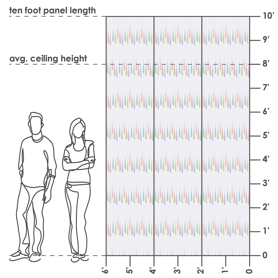 Drip - Youthful - Trendy Custom Wallpaper | Contemporary Wallpaper Designs | The Detroit Wallpaper Co.