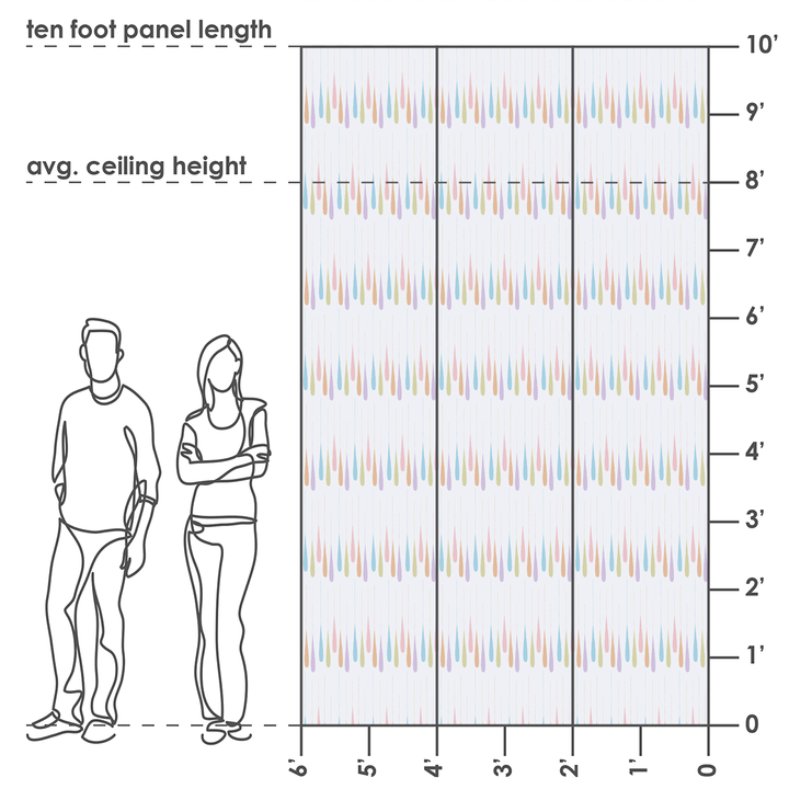 Drip - Youthful - Trendy Custom Wallpaper | Contemporary Wallpaper Designs | The Detroit Wallpaper Co.