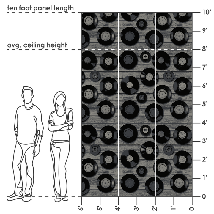 House of Soul - Jazz <br> Heidelberg Project - Trendy Custom Wallpaper | Contemporary Wallpaper Designs | The Detroit Wallpaper Co.