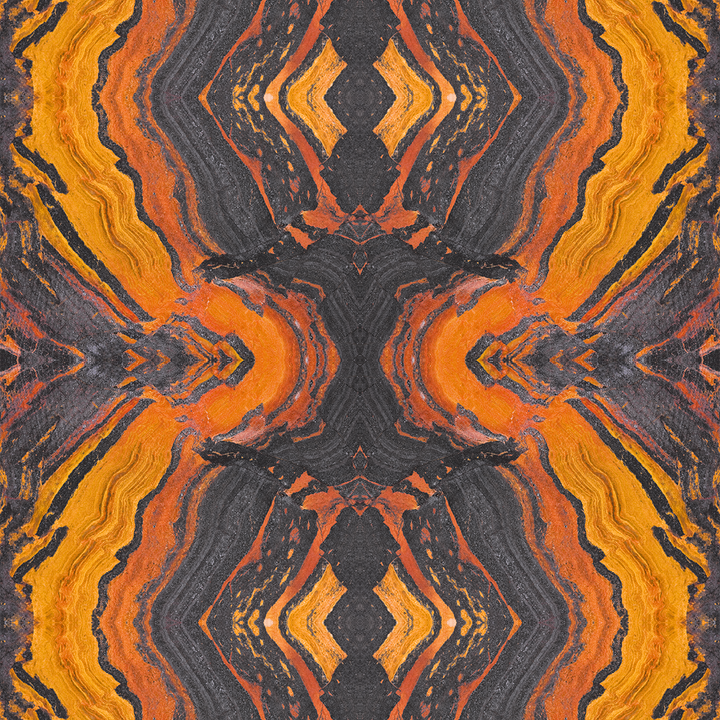 Jasper - Inferno - Trendy Custom Wallpaper | Contemporary Wallpaper Designs | The Detroit Wallpaper Co.
