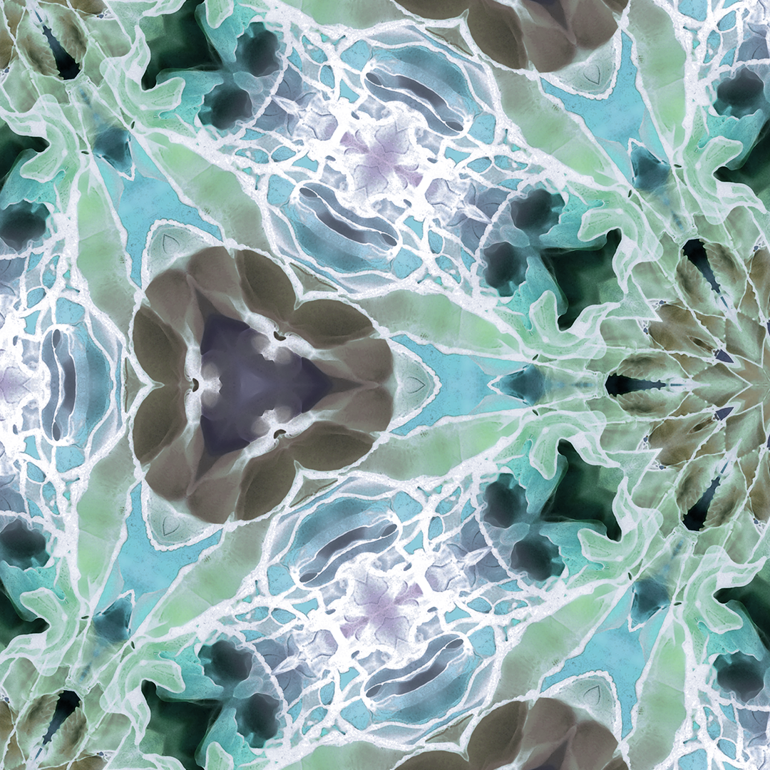 Kaleidoscope - Snowflake - Trendy Custom Wallpaper | Contemporary Wallpaper Designs | The Detroit Wallpaper Co.