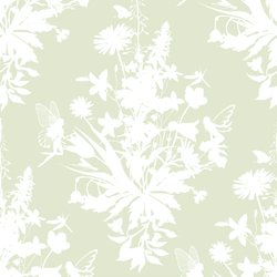 Madame Fairy - Garden - Trendy Custom Wallpaper | Contemporary Wallpaper Designs | The Detroit Wallpaper Co.