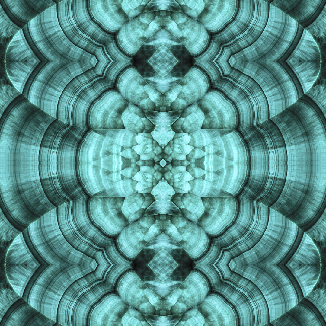 Malachite - Azul - Trendy Custom Wallpaper | Contemporary Wallpaper Designs | The Detroit Wallpaper Co.