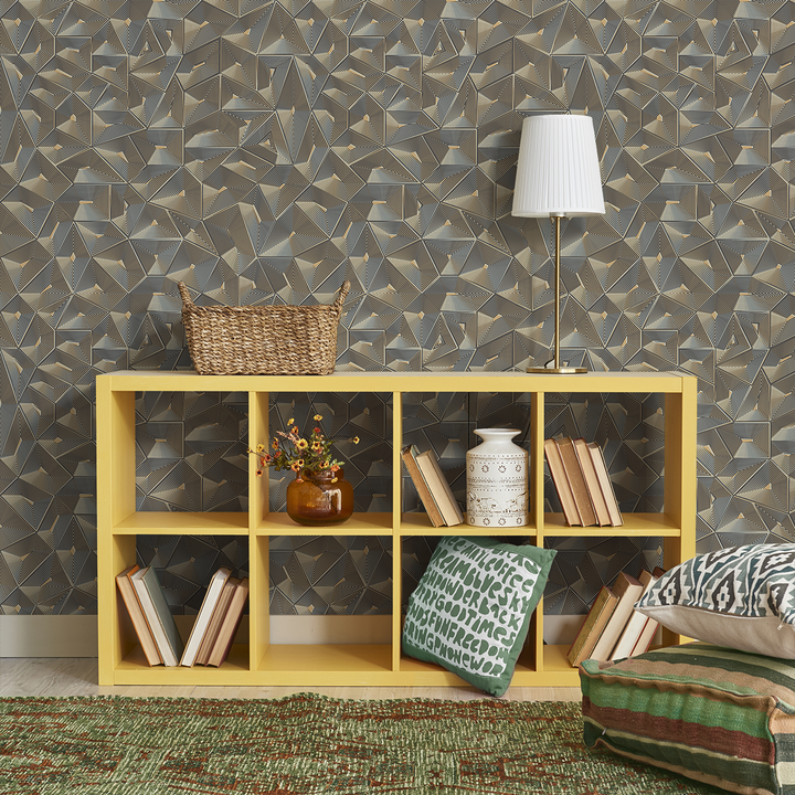 Marquee - Facet - Trendy Custom Wallpaper | Contemporary Wallpaper Designs | The Detroit Wallpaper Co.