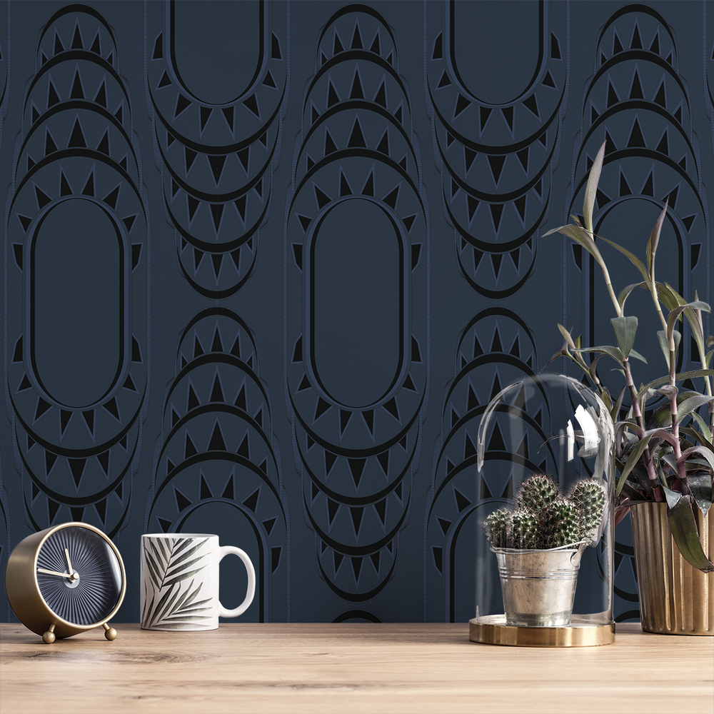 NY NY - Skyward - Trendy Custom Wallpaper | Contemporary Wallpaper Designs | The Detroit Wallpaper Co.