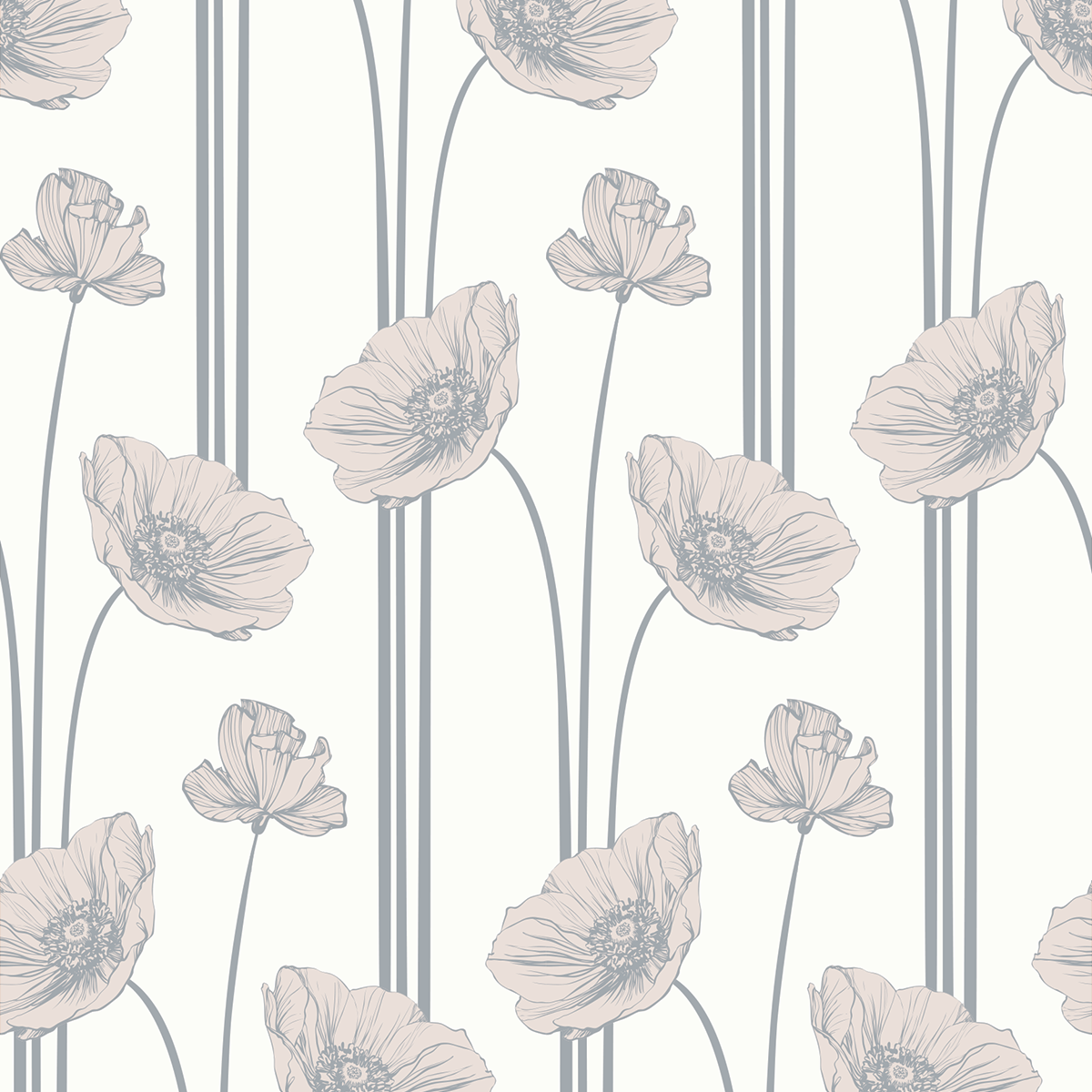 White Poppies Wallpaper white-poppies-wallpaper